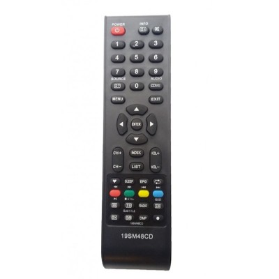 Telecomanda pentru Tv, Compatibila Samus, CHANGHONG, 19SM48CD, GCBL TV20A-C35,22SM56ED, 24SM61ED, LE29A2, LC32AF, LE22A3, neagra foto