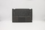 Carcasa superioara cu tastatura palmrest Laptop, Lenovo, IdeaPad C340-14API Type 81N6, 5CB0S17556, AP2GA000A, iluminata, gri, layout HB