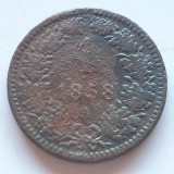 Austria 1 Kreuzer 1858 A Franz Iosif