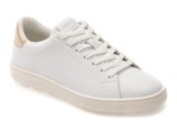 Cumpara ieftin Pantofi sport GEOX albi, D65PJA, din piele naturala