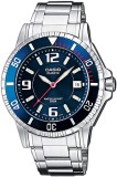 Cumpara ieftin Ceas Barbatesc Casio Collection MTD-1053D-2A, Quartz, Inox, 42mm, Analog, Rezistent Apa 20ATM