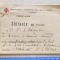 RARA- CHITANTA CURS CRUCE ROSIE - SOCIETATEA NAT DE CRUCE ROSIE - 1945-CURS FACUT LA SPITALUL CENTRAL BERCENI ..NR.9/ OBREGIA