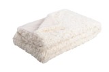 Patura Mouton 130x160cm, Culoare Alb, 100% Poliester