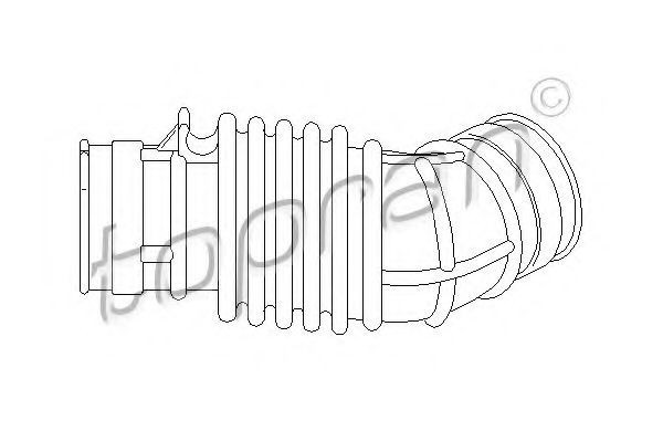 Palnie, filtru de aer OPEL ASTRA F Combi (51, 52) (1991 - 1998) TOPRAN 207 307