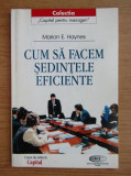 Marion E. Haynes - Cum sa facem eficiente sedintele