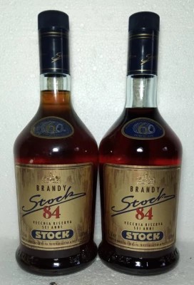 2 BRANDY stock, multi 6 anil CL 75 GR 40 anii 1980/90 foto