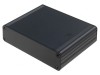 Carcasă aluminiu neagră AKG 105x80x26 mm