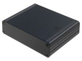 Carcasă aluminiu neagră AKG 105x80x26 mm