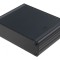 Carcasă aluminiu neagră AKG 105x80x26 mm