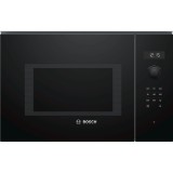 Cuptor cu microunde incorporabil BFL554MB0, 900 W, 5 setari putere, 25 l, negru, Bosch