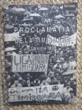Proclamatia de la Timisoara 11 martie 1990
