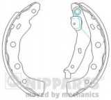 Set saboti frana MITSUBISHI CARISMA (DA) (1995 - 2006) NIPPARTS J3505034