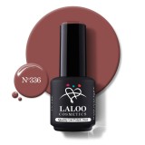 &Nu;&omicron;.336 Nude Brown Red | Laloo gel polish 15ml