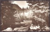 5512 - SIBIU Cabana BALEA Cascada, Sectia SKV - old postcard real Photo - unused, Necirculata, Fotografie
