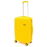 Troler Waves, Galben, 66X43X26 cm ComfortTravel Luggage, Ella Icon