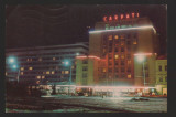 CPIB 20421 CARTE POSTALA - BRASOV. HOTEL CARPATI, NOAPTEA
