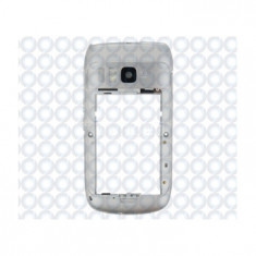 Husă centrală Nokia E6-00 argintie