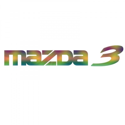Sticker Mazda 3 , Autocolant Personalizat pentru Fanii Modelului Iconic foto