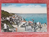 Carte postala, Techirghiol-Movila, plaja si helloterapia, 1931