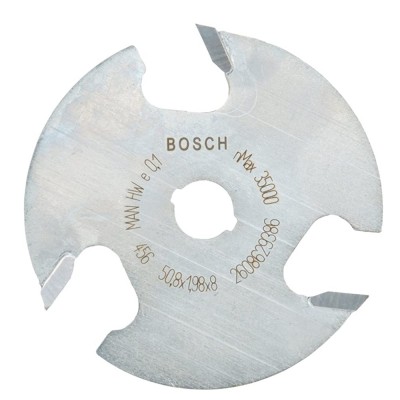 BOSCH Freza pentru raionat convexa 2 taisuri 8X8X40 mm foto