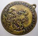 7.860 SF. GHEORGHE S. GEORGIUS EQUITUM PATRONUS SECURIT IN TEMPESTATE AMULETA