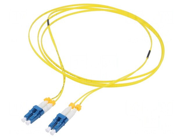 Patch cord fibră OS2 LC/UPC 2m LSZH