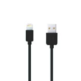 Cablu Date &amp; Incarcare APPLE Lightning Fast Charge - 1 Metru (Negru) REMAX RC-006I