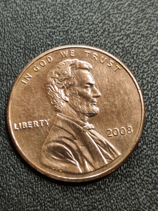B 11 Moneda 1 Cent SUA 2008
