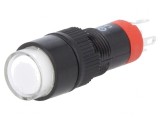 Comutator apăsare 2 poziții SPDT 0.5A 250V IP40