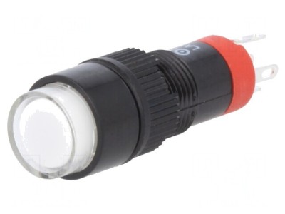 Comutator apăsare 2 poziții SPDT 0.5A 250V IP40 foto