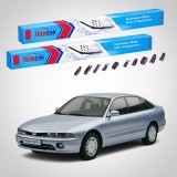 Cumpara ieftin Ștergătoare Mitsubishi Galant V Hatchback (E5_A, E7_A, E8_A) 1992-1996 | Set Față Flat Premium &ndash; TeamCar&reg;