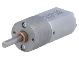 Motor DC cu Transmisie 12V 1,6A Ax Crestătură D 25:1 Metal