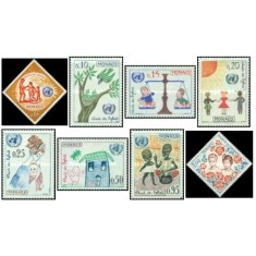 Monaco 1963 - U.N. Children&#039;s Charter, serie neuzata