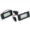 Set 2 Lampi LED Numar Audi A7 Golf VI Passat Jetta Touran Touareg Sharan, 24 SMD, 6000K, Canbus, Fara Eroare Bec Ars