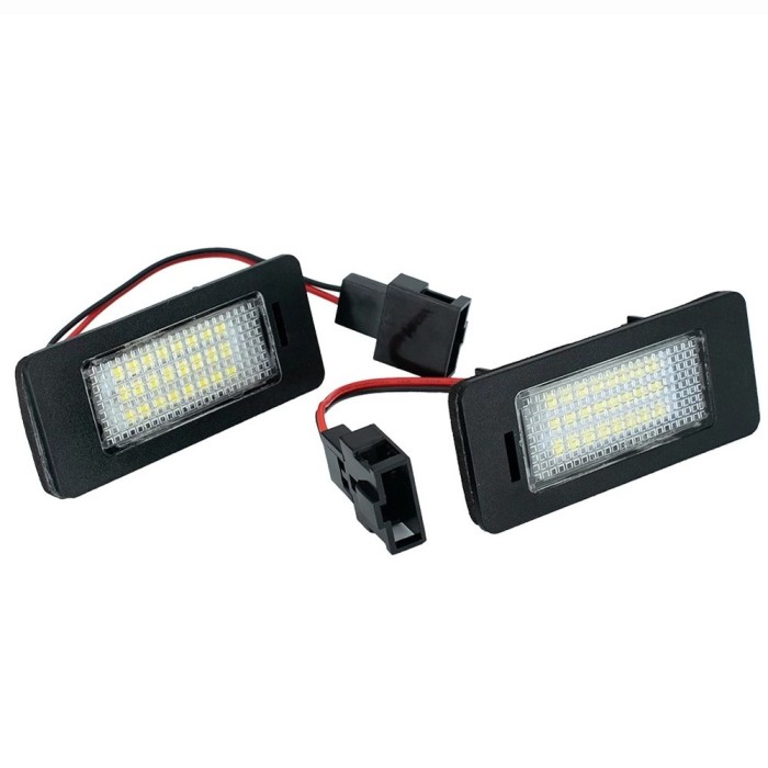 Set 2 Lampi iluminare numar, Audi A7, fara eroare bec ars