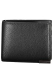 Calvin Klein Portofel barbati, din piele naturala, Negru (Marime: Universala)