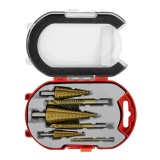 Set burghie conice 4-12; 4-20; 4-30 mm, 3x 3; 6; 8 mm, 6 piese, Verke