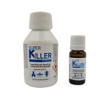 Insecticid concentrat Super Killer Forte T, Pasteur, 10ml/100ml/1L, Muste, Tantari, Gandaci, Uz profesional si casnic, Actiune rapida, Remanent
