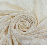 Perdea Caressa, Sigrid CUJ07, poliester, crem, 135 x 240 cm