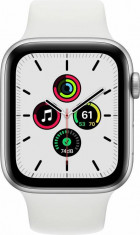 Smartwatch Apple Watch SE GPS 44mm Silver Alu White Sport Band foto