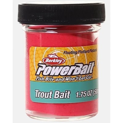 Pasta Flotanta Berkley PowerBait Trout Bait, Fluorescent Red foto