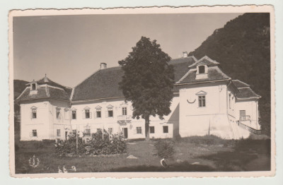 1939 Castel din Transilvania, CP ilustrata foto circulata 1951, eroare stampila foto