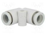 Racord push-in 90&deg; SMC - 1&divide;10bar polipropilenă