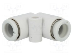 Racord push-in 90&deg; SMC - 1&divide;10bar polipropilenă