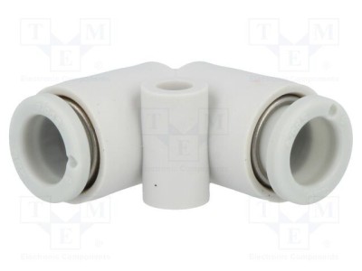 Racord push-in 90&amp;deg; SMC - 1&amp;divide;10bar polipropilenă foto
