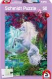 Puzzle 60 piese Unicorn in the Enchanted Garden, Schmidt