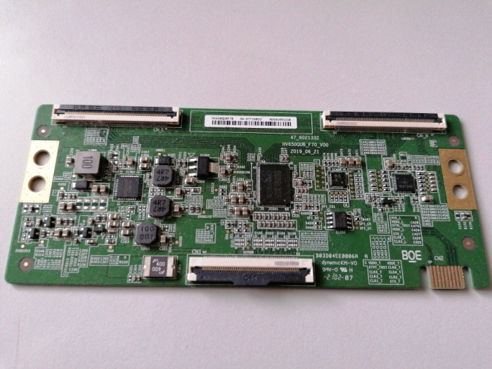 LVDS T_CON HV650QUBF70 44-9771601D 47-6021332 HV650QUB_F70_V00 Din Philips 65PUS8106 ecran TPT650J1 -QUBF70.K