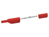 Conector banană 2mm mufă roșie ELECTRO-PJP