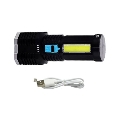 Lanterna LED COB F905, USB, 4LED, 1000lm, 2000mAh foto