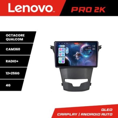 Navigatie Ssangyong Korando 2014-2019 Lenovo Kit-1159 8 core QLED 2K 12+256 360 Android Waze USB Navigatie Internet Youtube Radio CarStore Technology foto